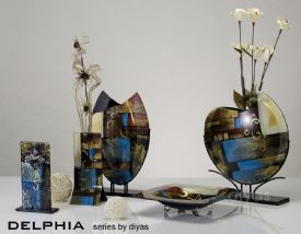 Delphia Glitter Art Glassware Diyas Home Wall Mount Delphia Glitter Art Glassware Diyas Home Wall Mount